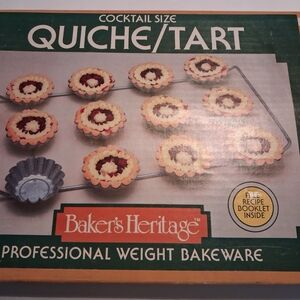 Vintage Quiche/Tart Pan Set